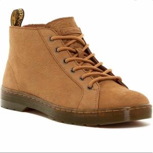 Dr. Martens Coburg Waterproof Suede Chukka, Tan 10